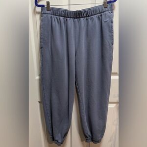 Hollister women’s  Charcoal blue Joggers size L